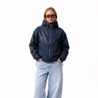 Water Reactive Cheetah Rain Jacket