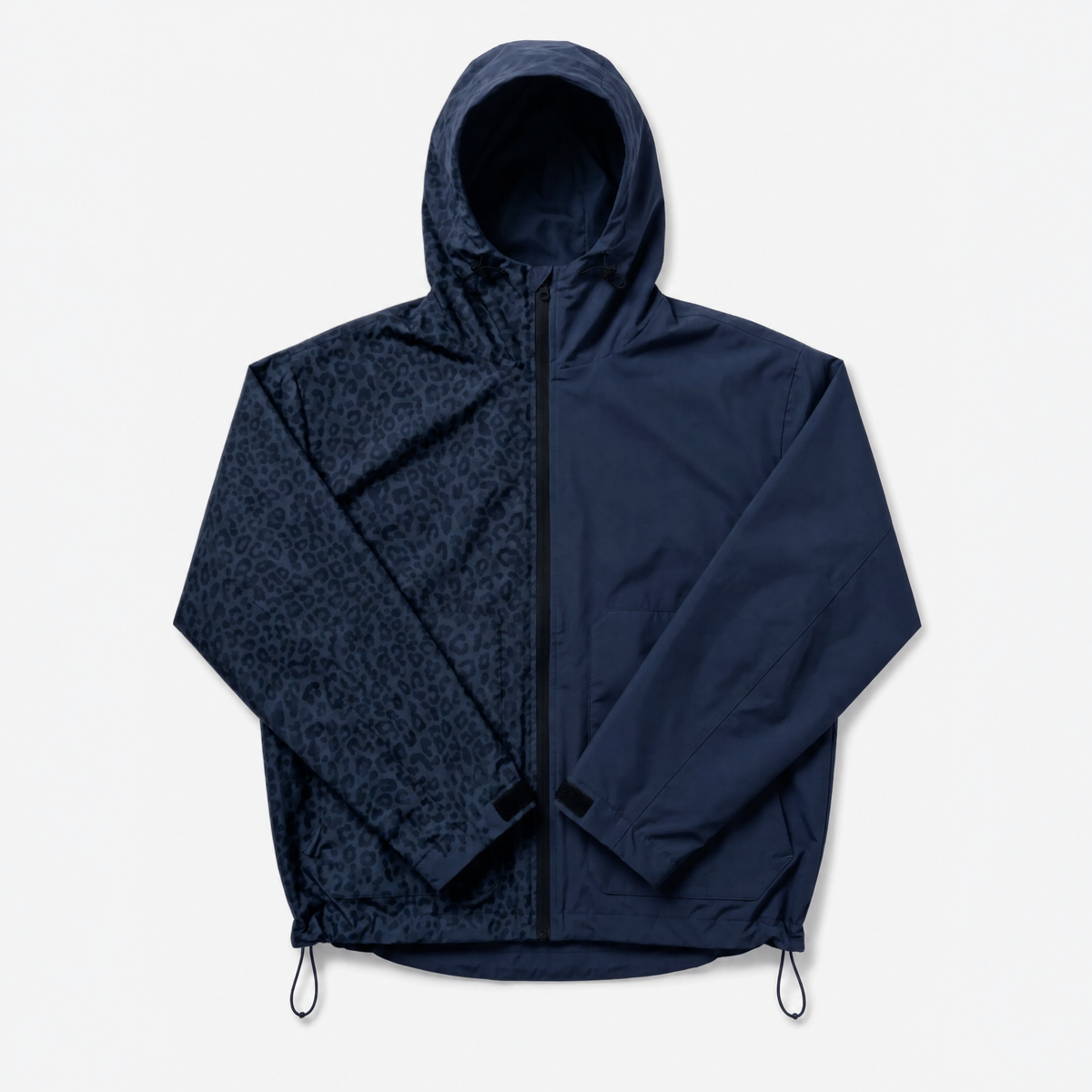 Water Reactive Cheetah Rain Jacket