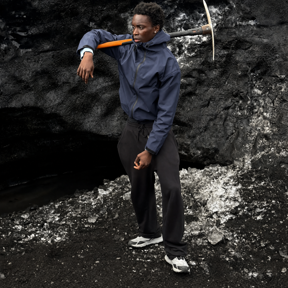 Water Reactive Cheetah Rain Jacket