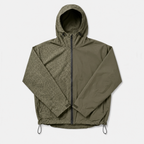 Water Reactive Cheetah Rain Jacket