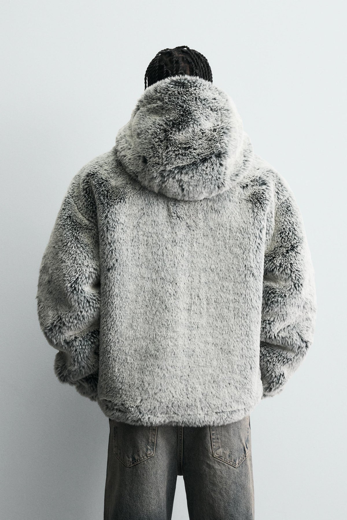 ZA Unisex Faux Fur Coat