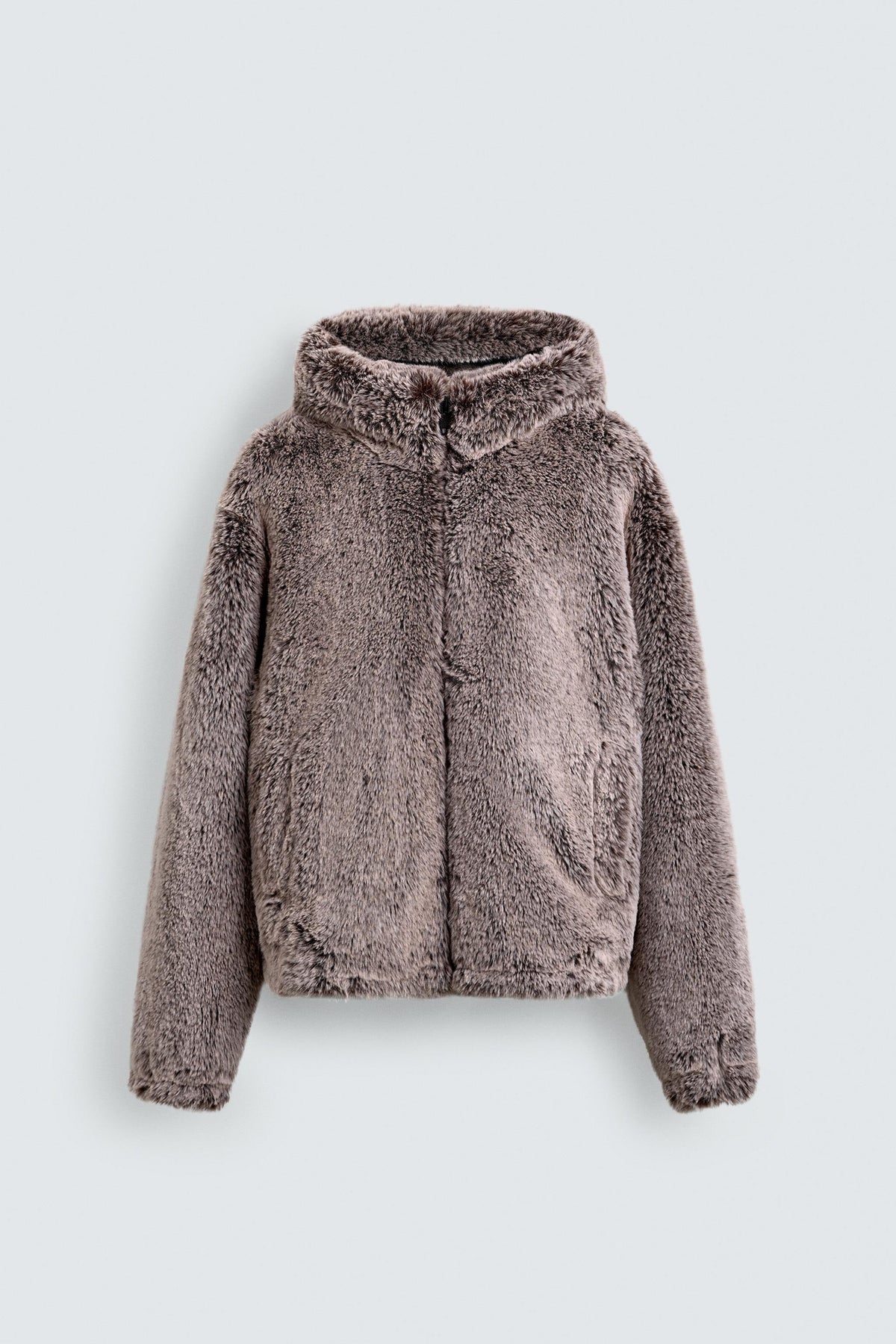 ZA Unisex Faux Fur Coat