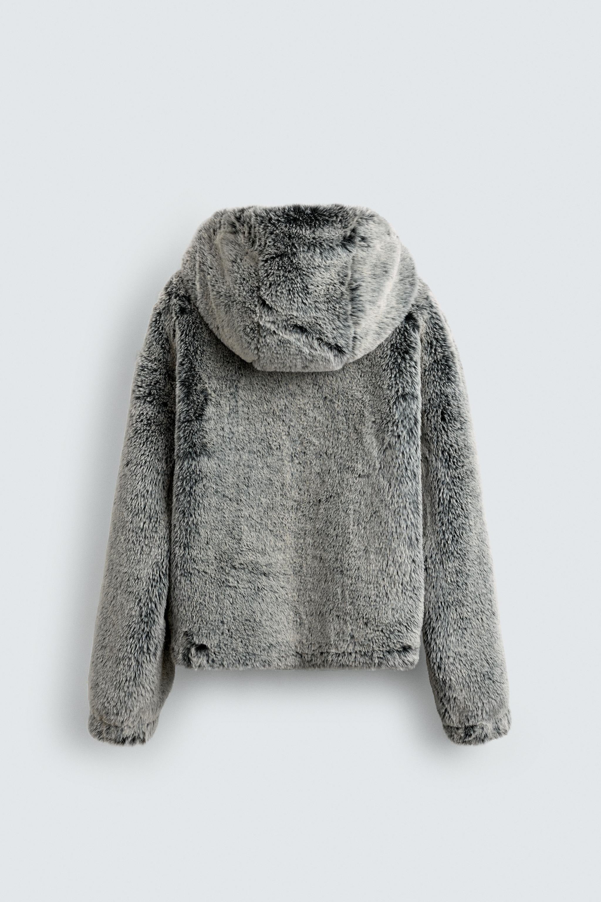 ZA Unisex Faux Fur Coat